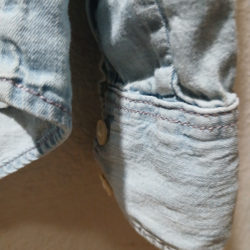 J. Crew Light Blue Denim Shirt - Picture 3 of 6
